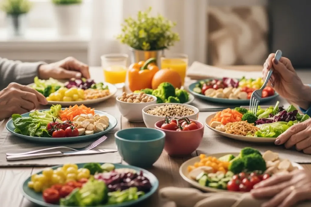 Elderly man enjoying a peaceful moment with home care assistance